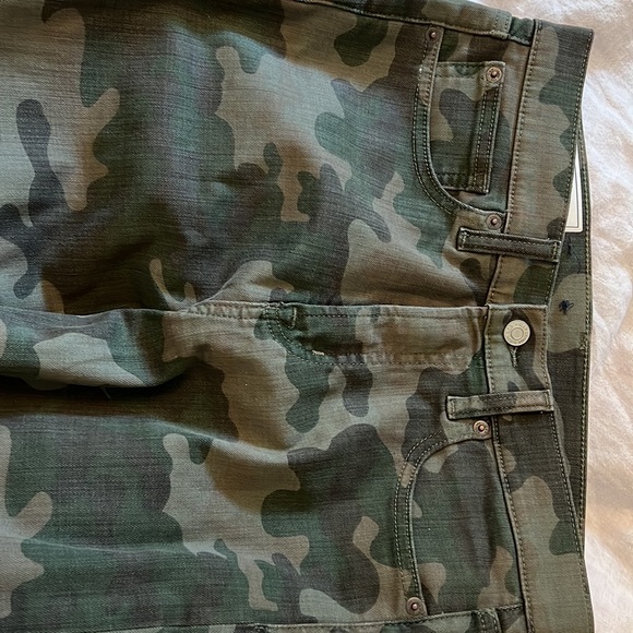 Gap high waisted true skinny ankle camo jeans size 29/8r - Picture 4 of 5